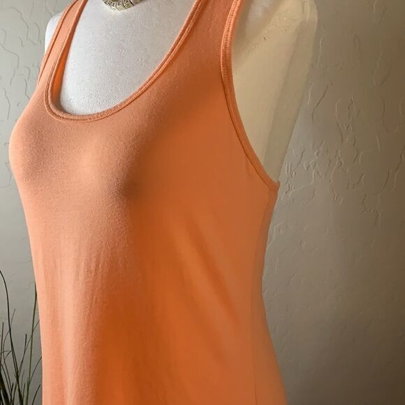 CALIA by Carrie Underwood Sleeveless long T-shirt cris crosses in back medium - Picture 2 of 7